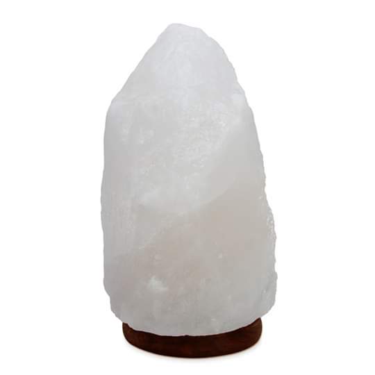 White Natural Salt Lamp